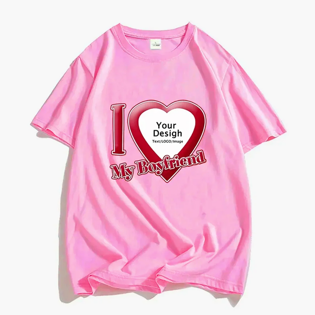 Love Print Custom Tee – Personalized Photo T-Shirt  Your love. Your memories. Your style.