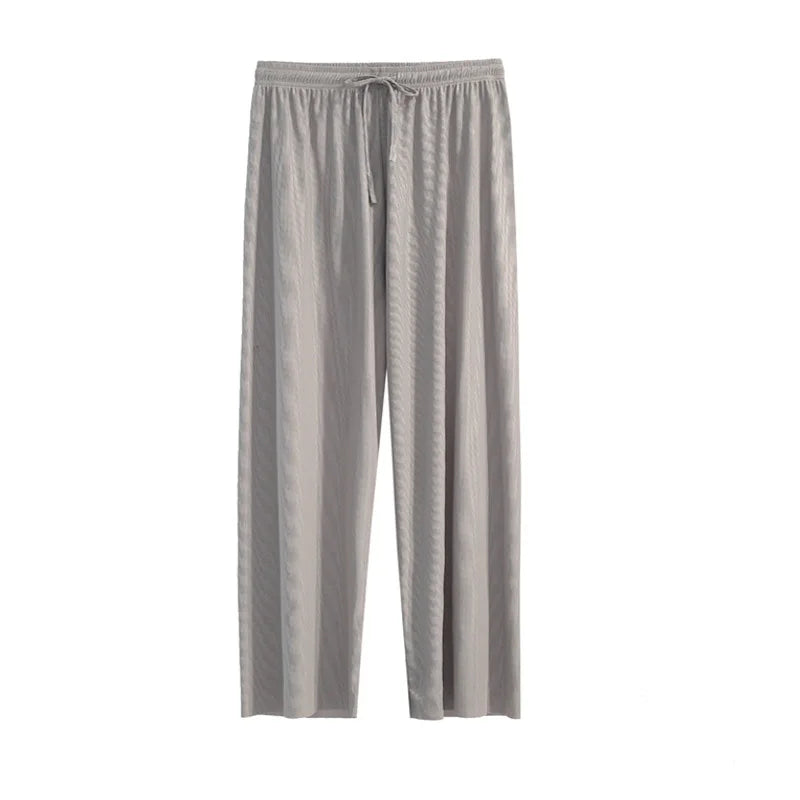 SilkAir Wide-Leg Pants – Lightweight Summer Comfort  Flowy, cool, and effortlessly elegant.
