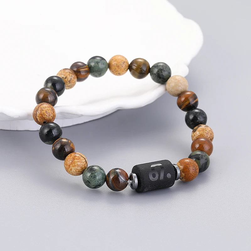 ZodiacStone Bracelet – Natural Crystal Horoscope Band  Your sign. Your energy. Your story.