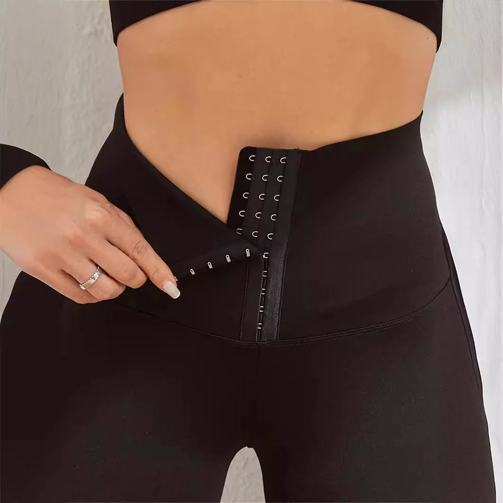 SculptCore Leggings – High-Waist Tummy Control Fit  Shape your body. Boost your confidence. Move with ease.