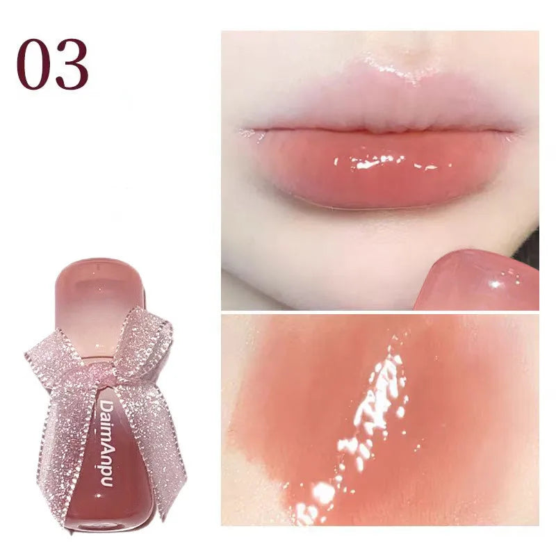 GlassGlow Jelly Lip Tint – Hydrating High-Shine Lip Gloss  Get that mirror-like shine with a smooth, juicy finish.