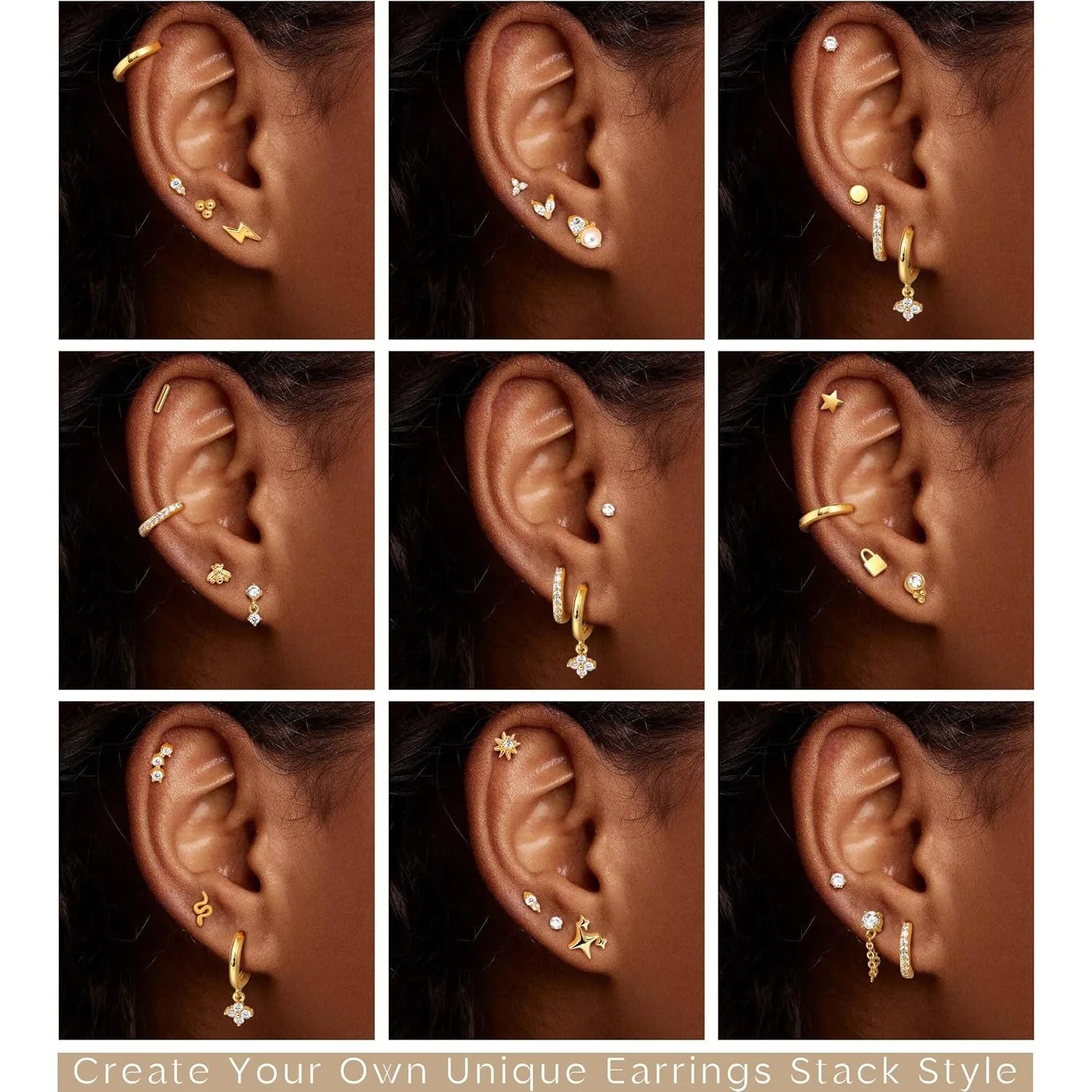 PureSafe Flat Back Earrings – Surgical Steel Studs  Gentle on skin. Sleek in style. Made for everyday comfort.