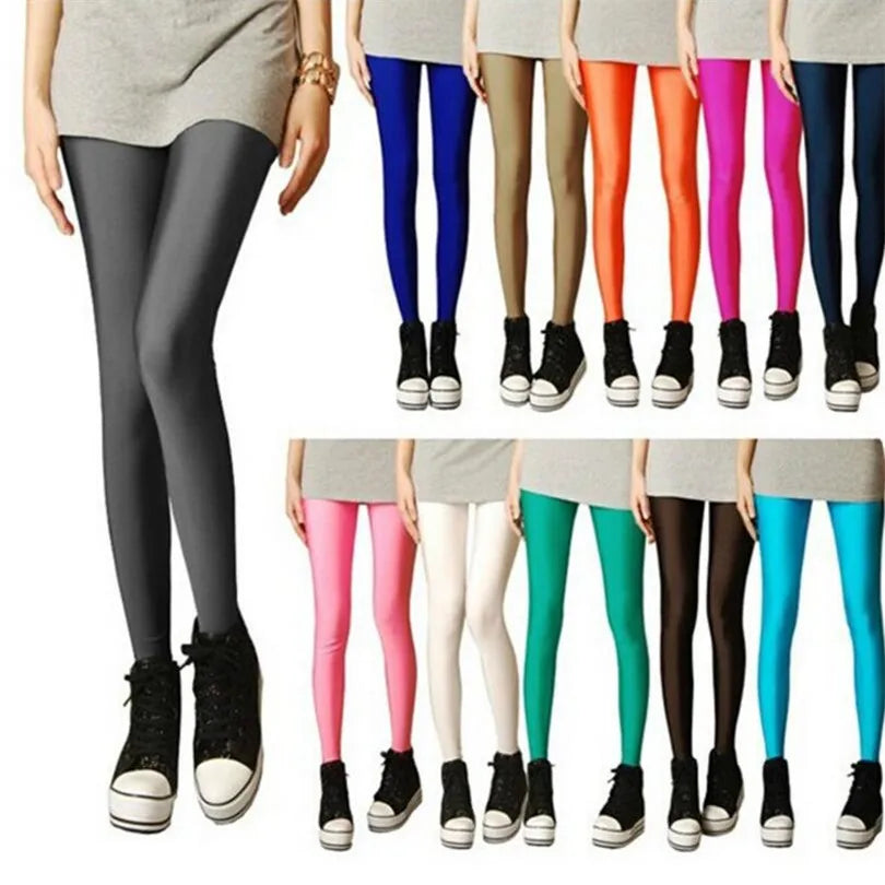 NeonFlex Leggings – High-Stretch Candy Color Fit  Bright colors. Bold confidence. Everyday comfort.