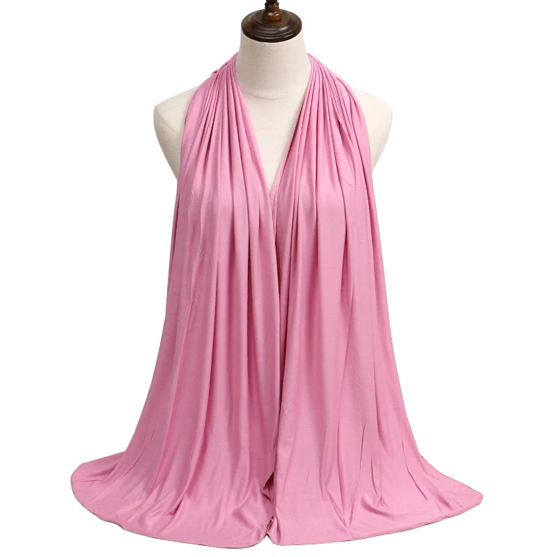 ModalSoft Hijab – Premium Cotton Jersey Scarf  Soft touch. Elegant drape. Everyday comfort.
