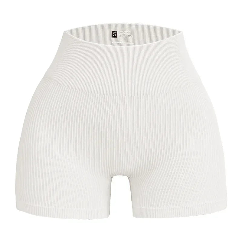 SculptFit Seamless Shorts – High-Waist Gym Essential  Lift, shape, and move with confidence.