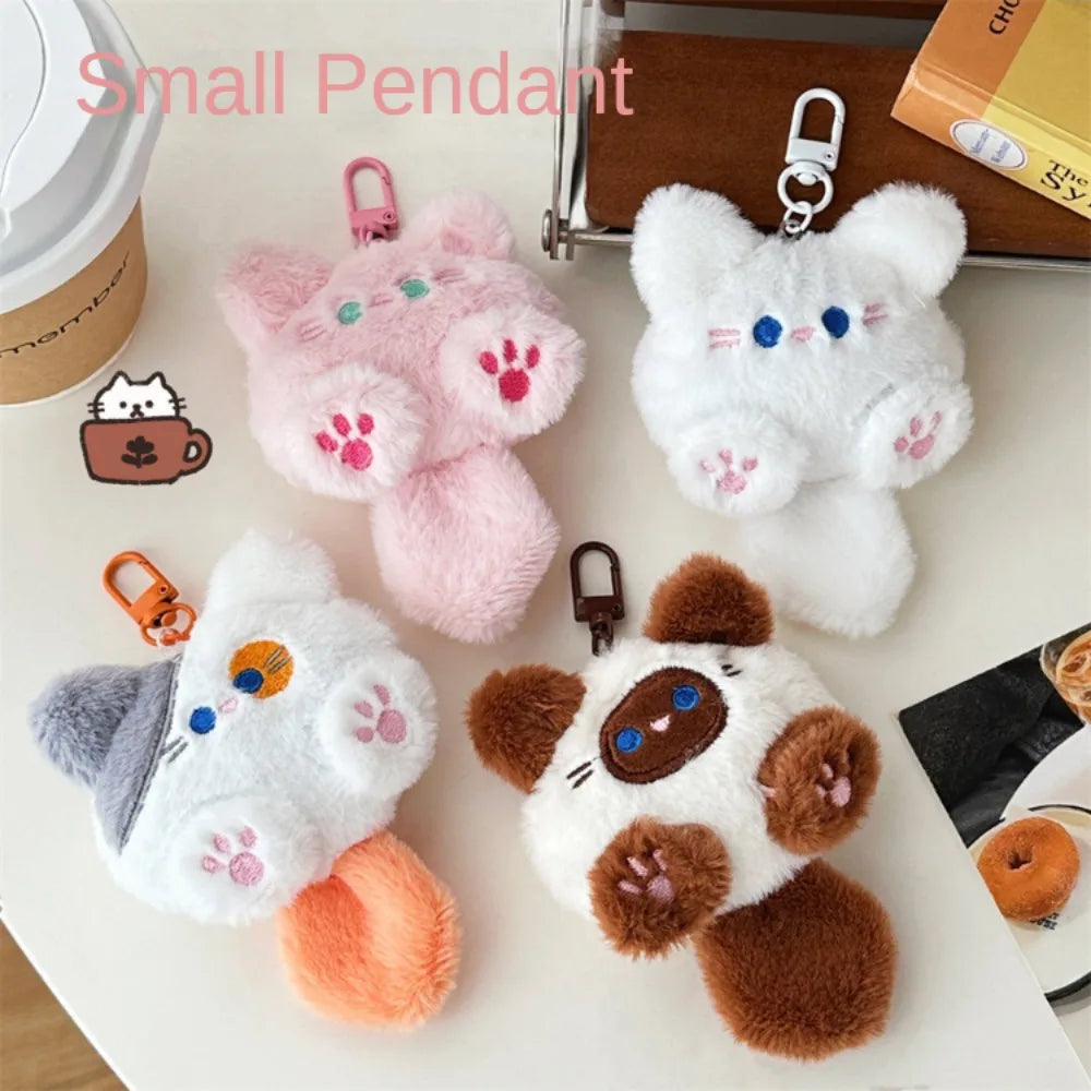Purr Charm Plush – Cute Cat Doll Keychain  Soft, adorable, and full of personality.