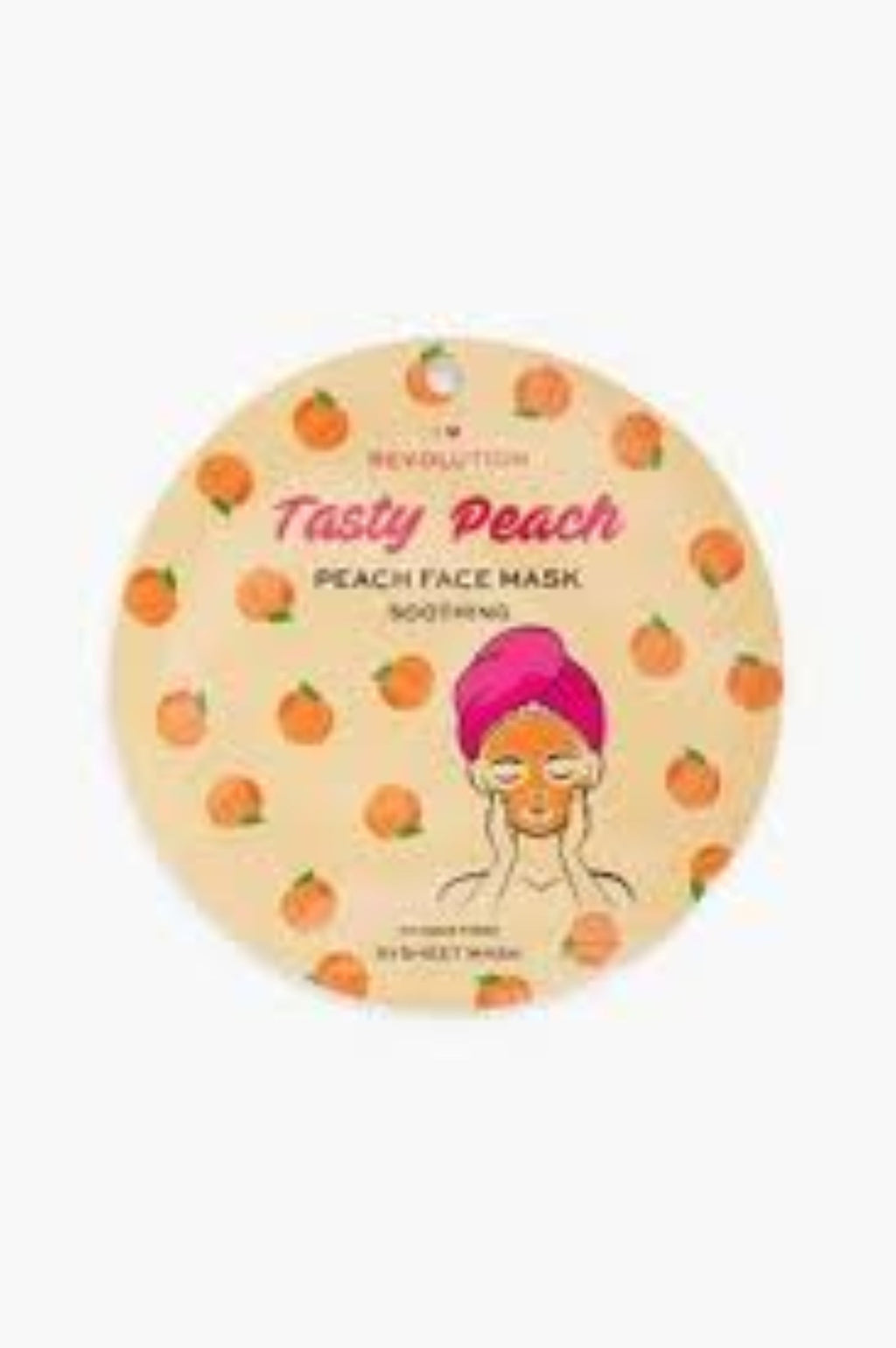 Tasty Peach Soothing Sheet Mask - 2 pack