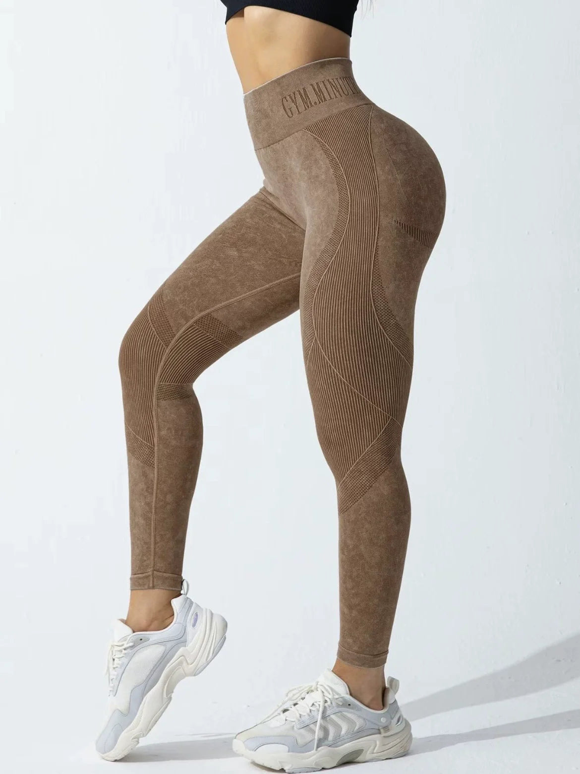 SandFlex Seamless Leggings – High-Waist Sculpt Fit  Sculpt your body. Elevate your performance.