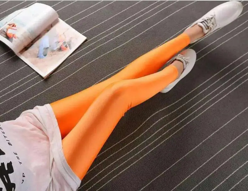 NeonFlex Leggings – High-Stretch Candy Color Fit  Bright colors. Bold confidence. Everyday comfort.