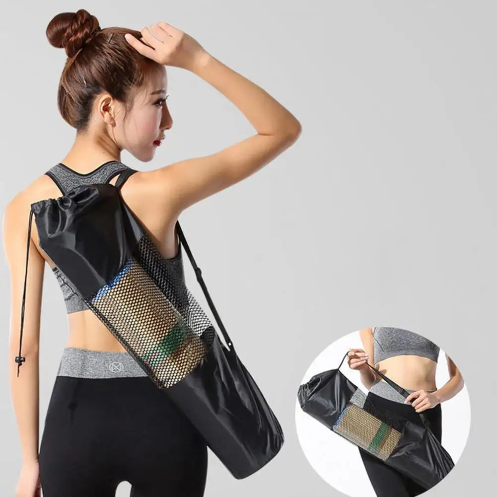 FlexCarry Yoga Bag – Adjustable Strap Workout Carrier  Carry your gear with ease. Stay ready for every session.