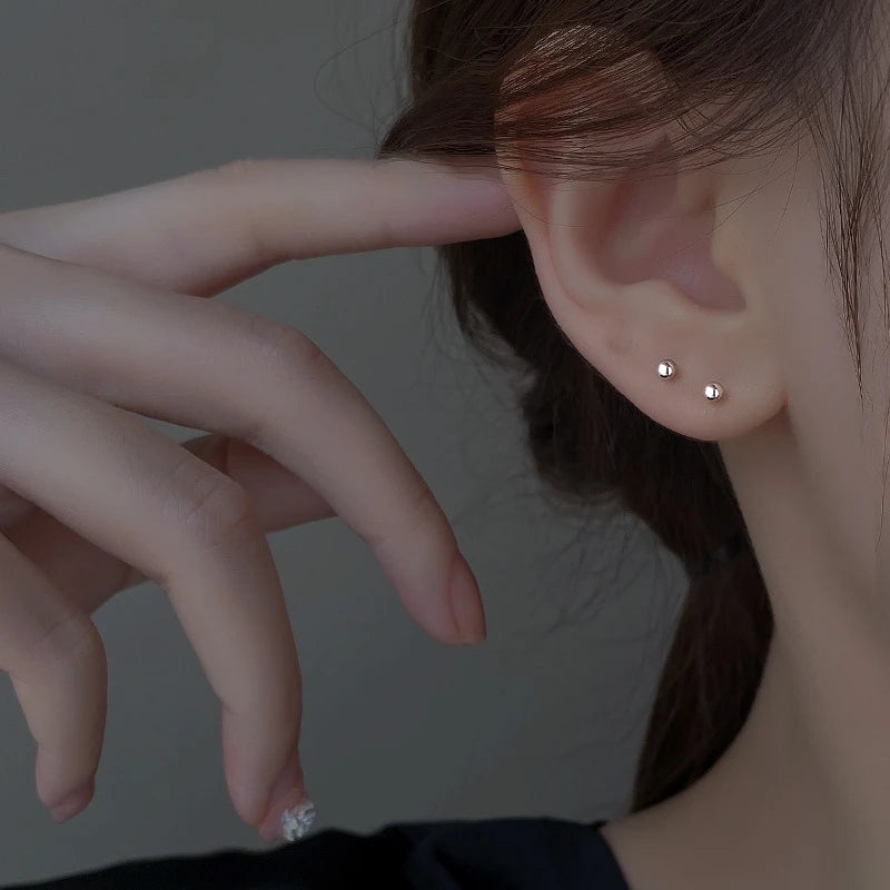 LeafMuse Stud Earrings – Korean Grey Leaf Design  Natural elegance. Soft tones. Everyday charm.