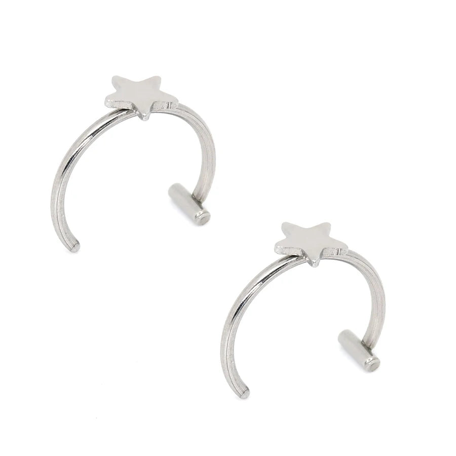 Edge Wrap Clip Rings – 2PCS No-Piercing Set  No piercing. Bold attitude. Instant edge.