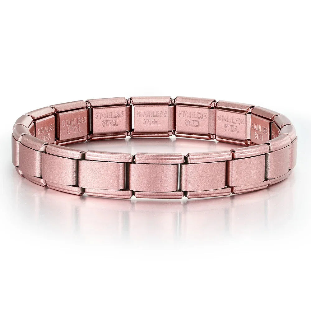 StarCharm Modular Bracelet – 18PCS Italian Link Set  Color your story. Customize your style. Shine your way.