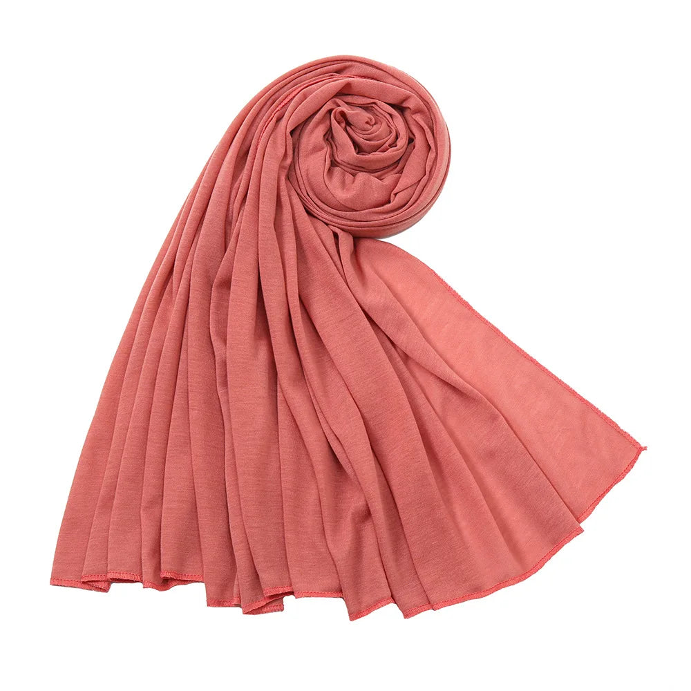 Soft Flow Jersey Hijab – Lightweight Everyday Scarf  Comfort, elegance, and effortless style.