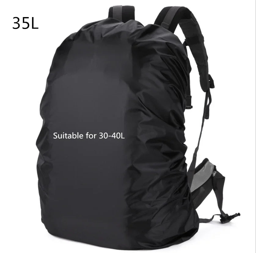 StormGuard Backpack Cover – Waterproof & Dustproof Protection (20–80L)  Protect your gear. No matter the weather.