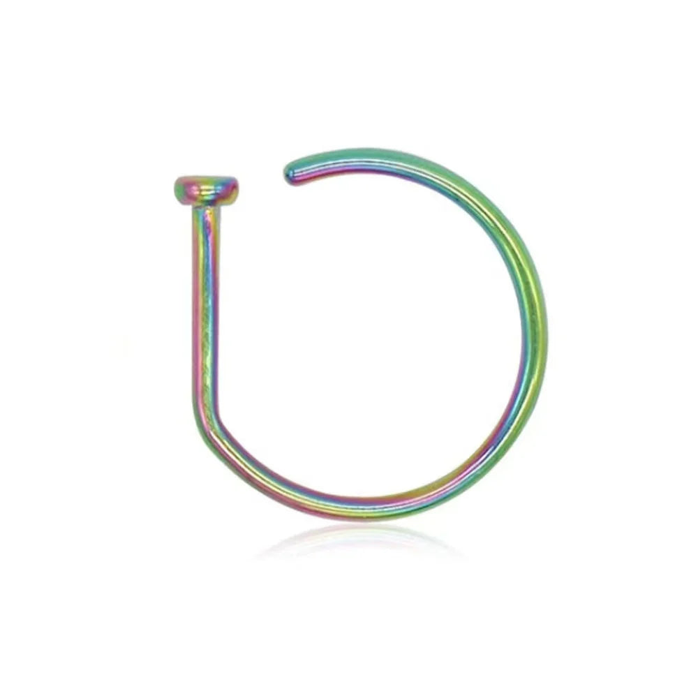 EdgeClip Nose Ring – Non-Piercing Septum Jewelry  No piercing. Bold style. Instant attitude.