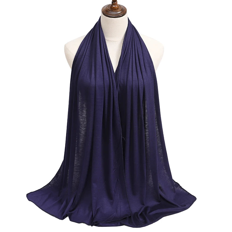 ModalSoft Hijab – Premium Cotton Jersey Scarf  Soft touch. Elegant drape. Everyday comfort.