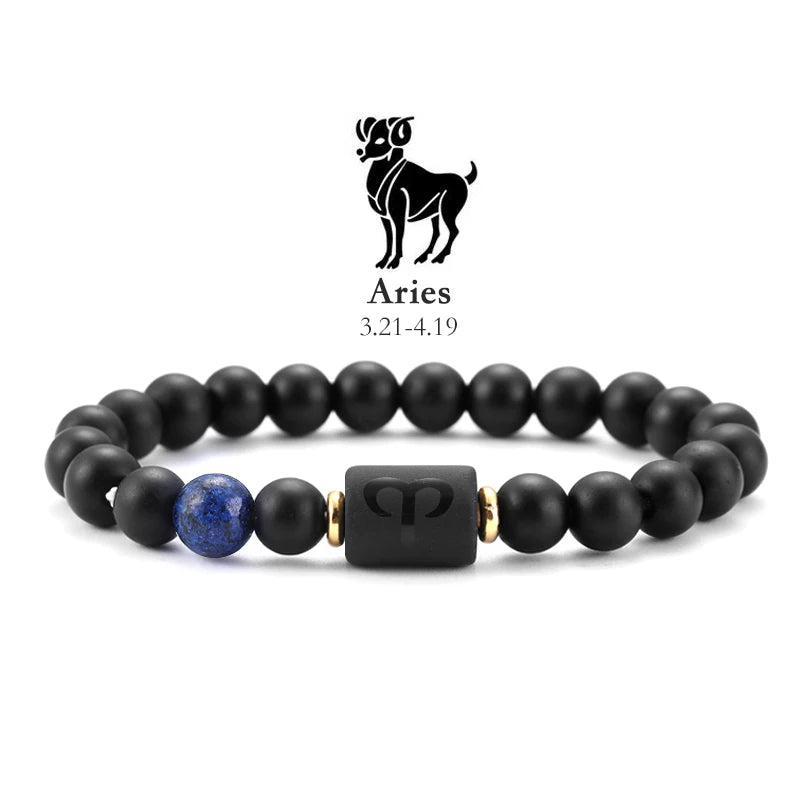 ZodiacStone Bracelet – Natural Crystal Horoscope Band  Your sign. Your energy. Your story.