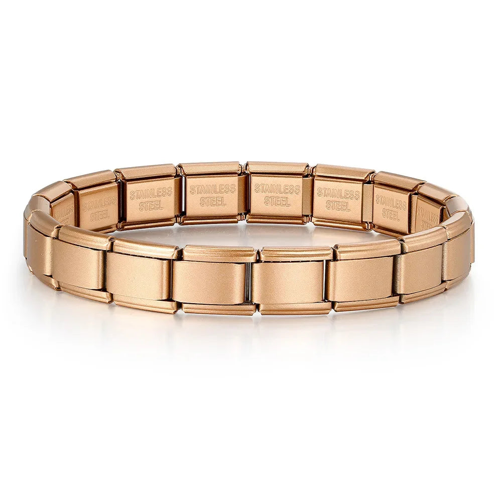 StarCharm Modular Bracelet – 18PCS Italian Link Set  Color your story. Customize your style. Shine your way.