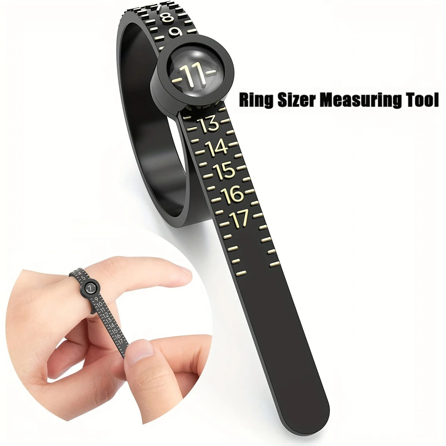 SizePerfect Ring Sizer – Multi-Scale Measuring Tool with Magnifier  Measure right. Fit perfectly. No guesswork.