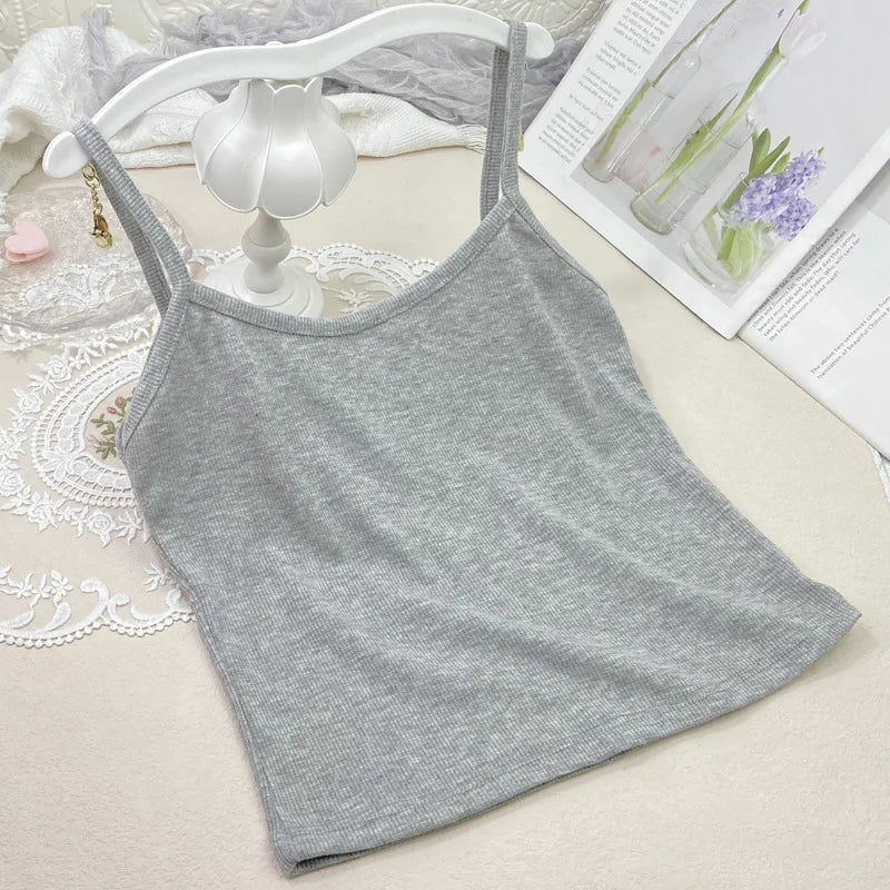 SoftFit Mini Cami – Slim Basic Summer Top  Simple, flattering, and made for everyday wear.