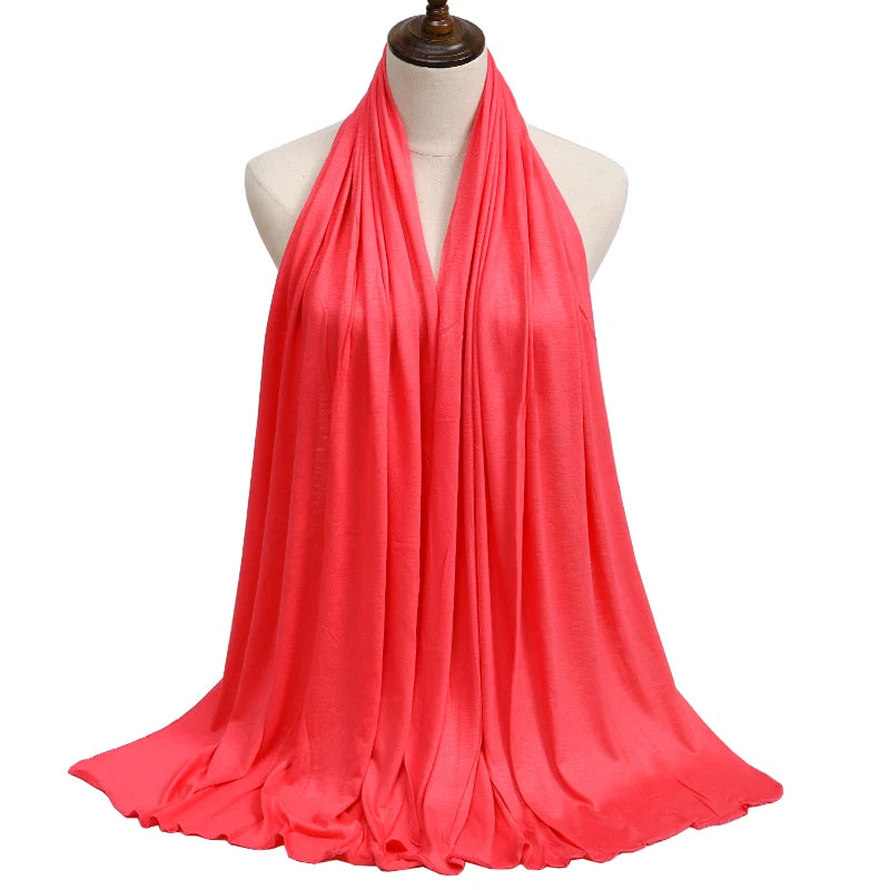 ModalSoft Hijab – Premium Cotton Jersey Scarf  Soft touch. Elegant drape. Everyday comfort.