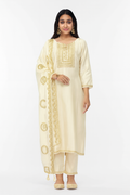Women 35+ Designer Ethnic Kurti Set Outfit